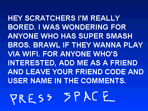 SSBB Friend Request
