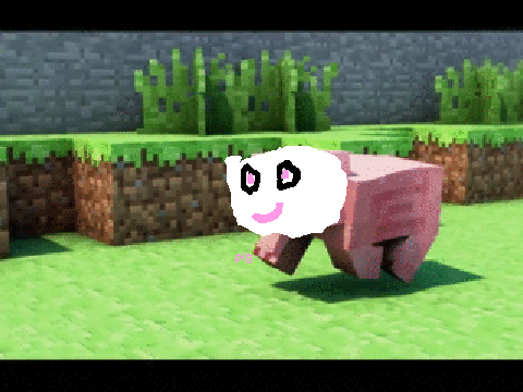 minecraft pig !!!!