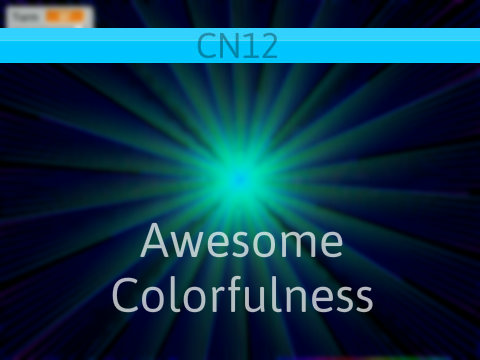 Awesome colorfulness