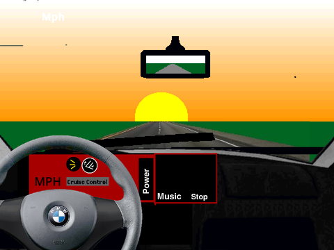 BMW driving