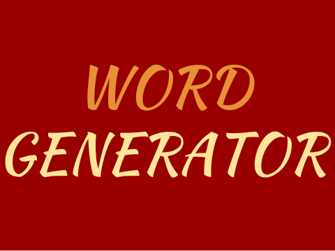 Word Generator