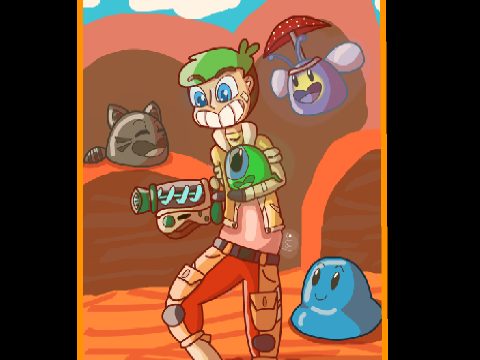 Jack the Slime Rancher and his Septic Slime