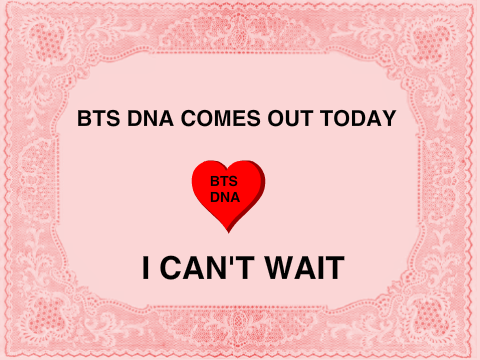 BTS DNA I CAN'T WAIT
