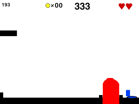 Scrolling platform game