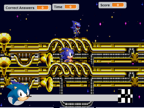 Sonic the Mathhog - Stardust Speedway (vs. Metal Sonic)