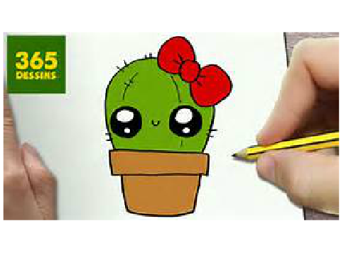 modèle pour dessiner des kawaii