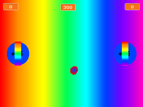Rainbow Carnival Pong