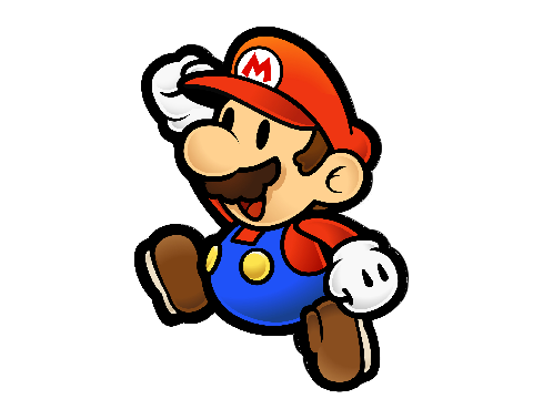 Paper Mario no color magic trick