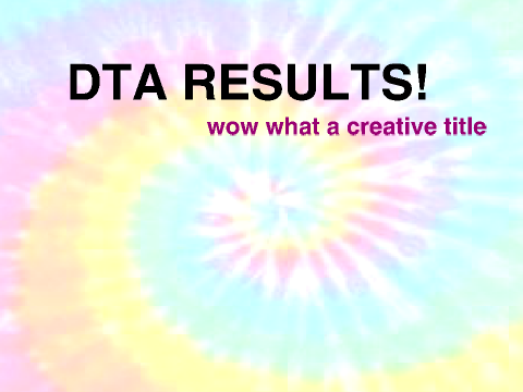 1200+ DTA RESULTS!