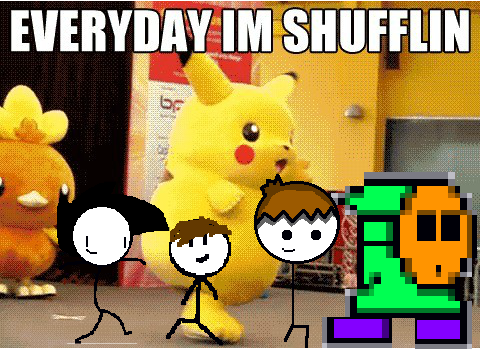 EVERY DAY IM SHUFFLIN 