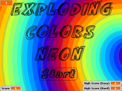 Exploding Colors Neon