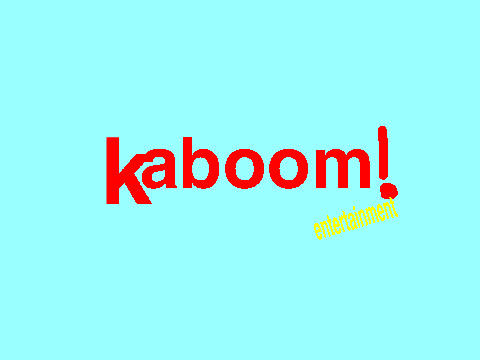kaboom entertainment logo (2015) 