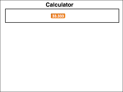 Calculator (Simple)