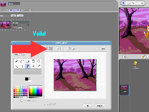 How-To Shrink a Background