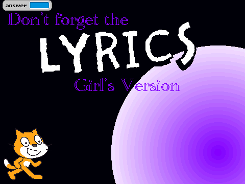 Don't Forget The Lyrics!