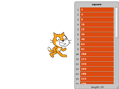 square number generator