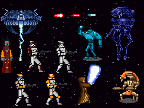 Hard to Find Star Wars Sprites III
