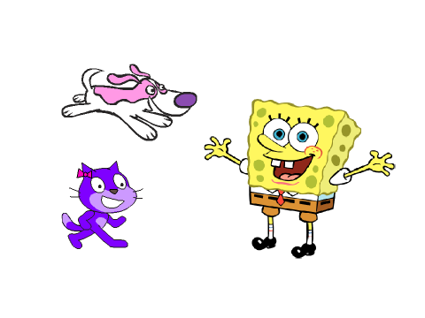 RANDOM #5 Guest star: Spongebob