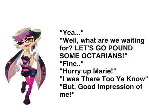 SquidKid Squad! Callie's Lines!!