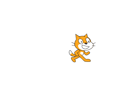 Distorting cat