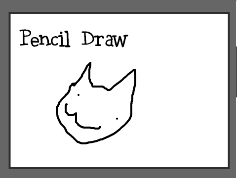 Pencil draw!