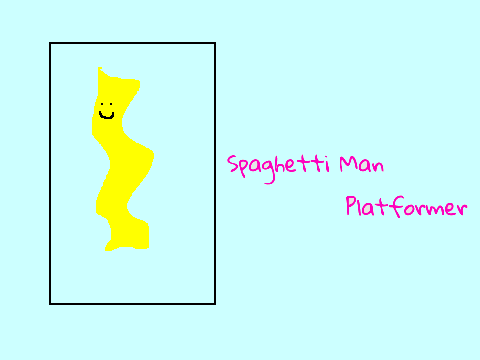 Spaghetti-Man Flying and Sinking Platformer