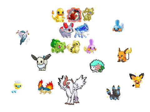 Free Pokemon Sprites!