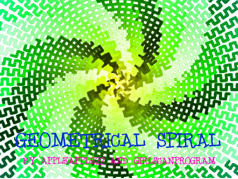 Geometrical spiral