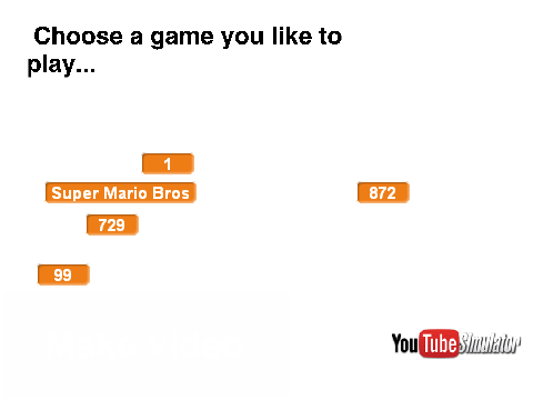 YouTube Simulator