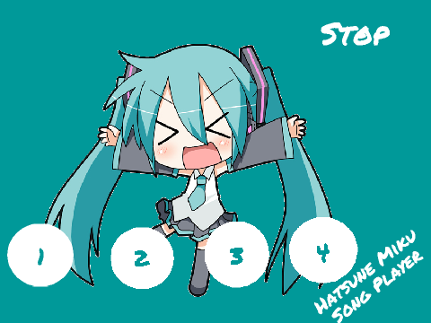 Hatsune Miku Song Player