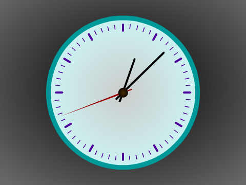 Broken Clock Simulator