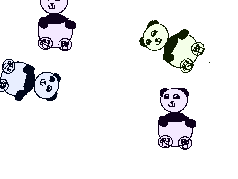panda dance that totally is awesome