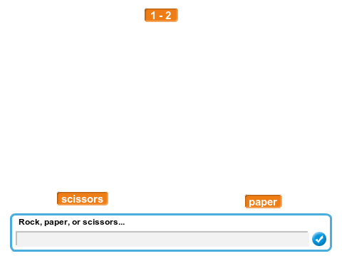 rock paper scissors
