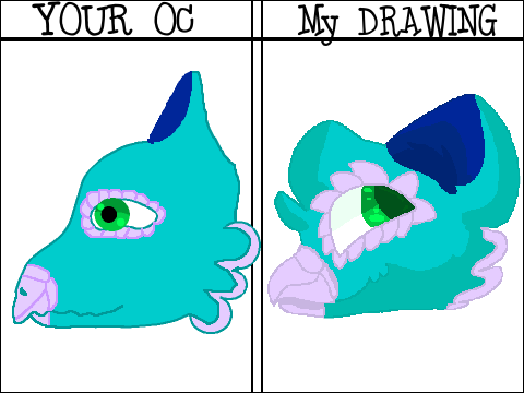 I drew your oc!