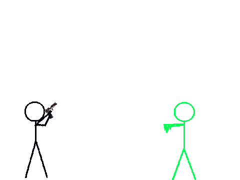 Zombie shooting
