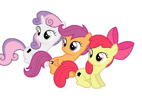 Cutie Mark Crusaders get there cutie marks! remix