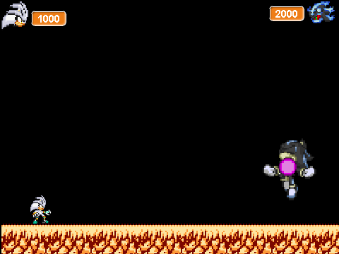 Silver vs Evil shadow