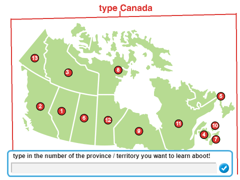 interactive map of canada