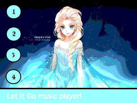FROZEN Let it Go music player!