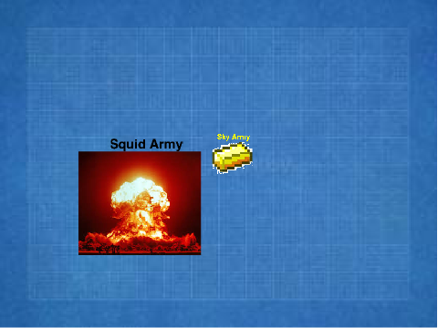 Squid army attack plans: Mission explosion