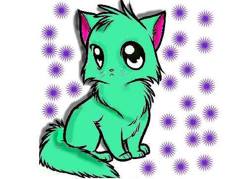 Cat coloring contest! entry
