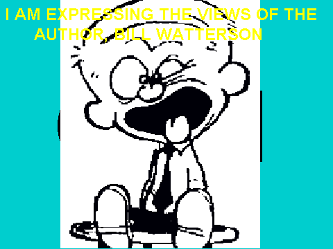The Cast of Calvin & Hobbes-Calvin