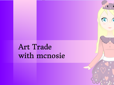 Art Trade with mcnosie