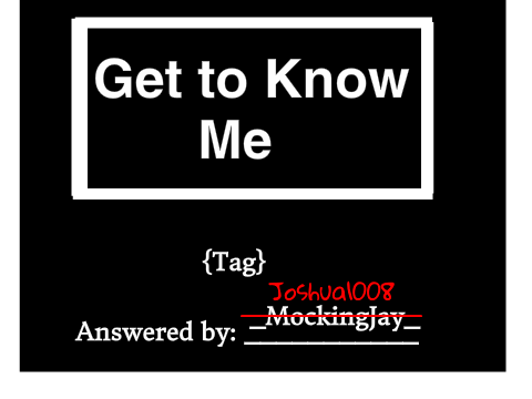 Get To Know Me {Tag} remix