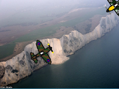 2 Player plane game Battle of britain
