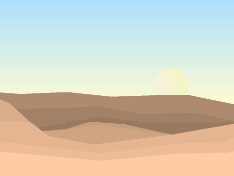 Beautiful Desert Art