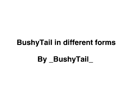BushyTail in different forms