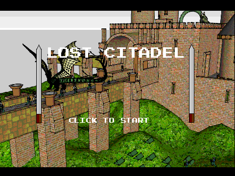 Lost Citadel TITLE SCREEN