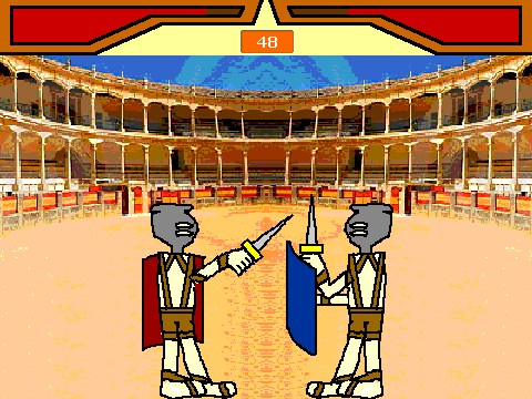 Gladiators Fight Arena