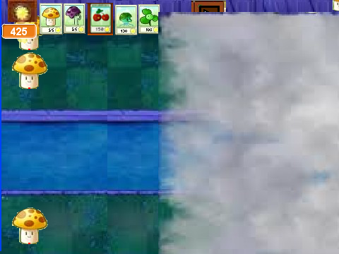 plants vs zombies - fog sun times 10